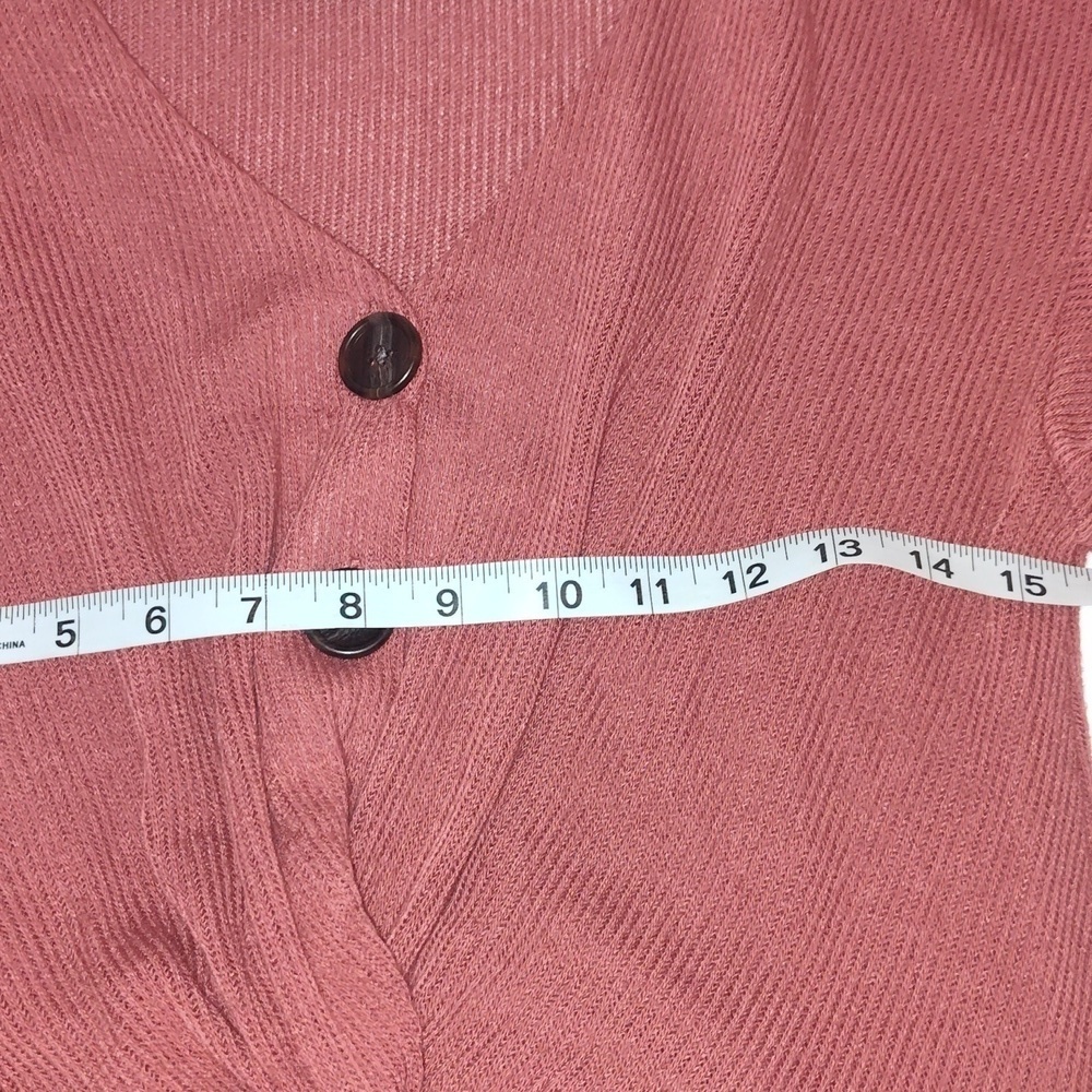 SADIE AND LOVE Button Front Twisted Size Small Rustic Color - Picture 9 of 10